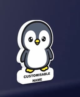 Cute Penguin - LED Strip compatible 3d model