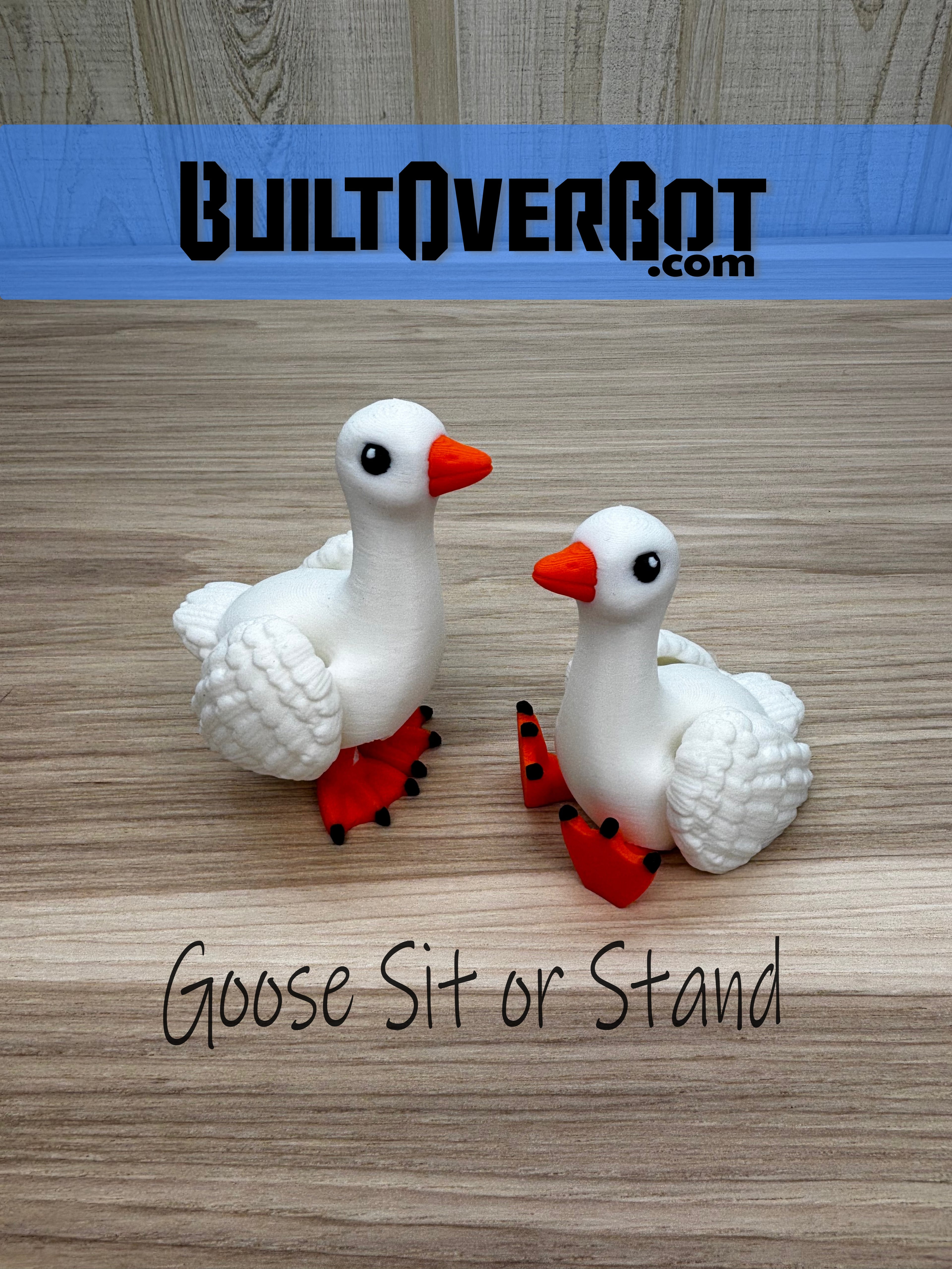 Goose Sit or Stand 3d model