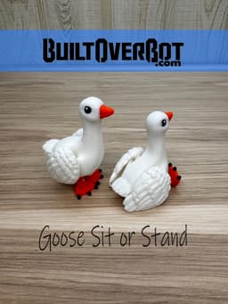 Goose Sit or Stand 3d model
