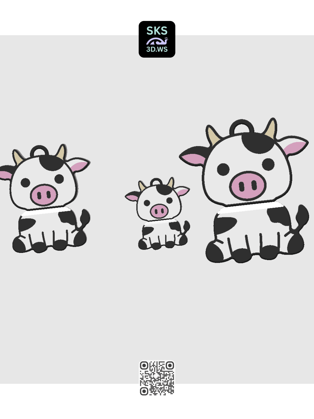 The Ultimate Cow Fidget Collection 3d model