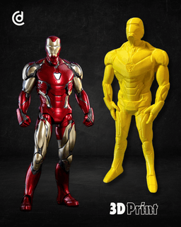 Ironman - Support Free 3d model