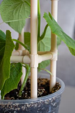Pillaris Core Modular Trellis System – Fluted, Stackable Garden Support 3d model