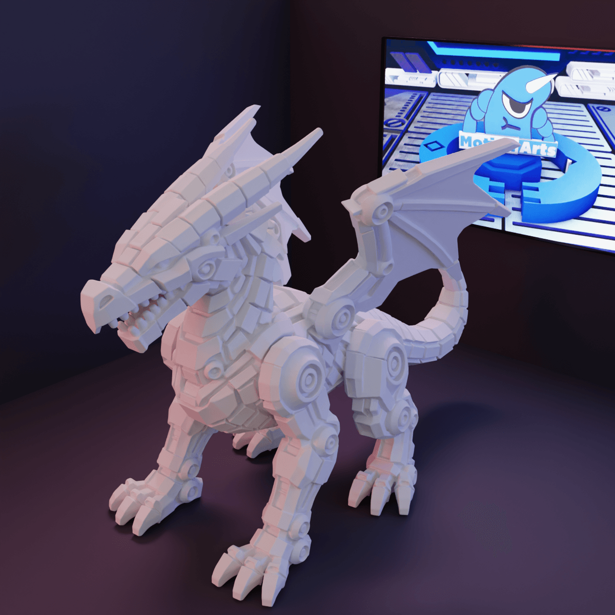 Dragao Robo.stl 3d model