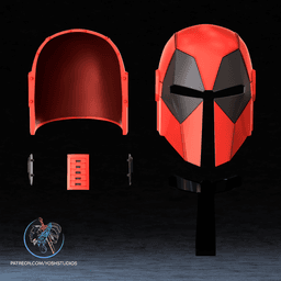 Mano Deadpool Helmet 3D Printer File STL 3d model