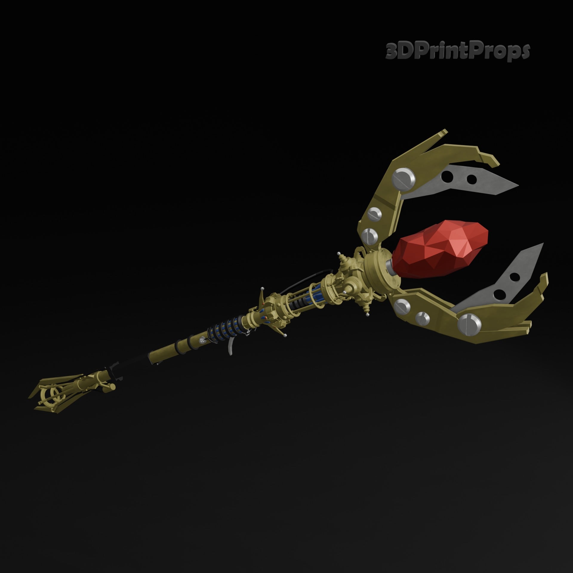 Staff of Fire 3d model