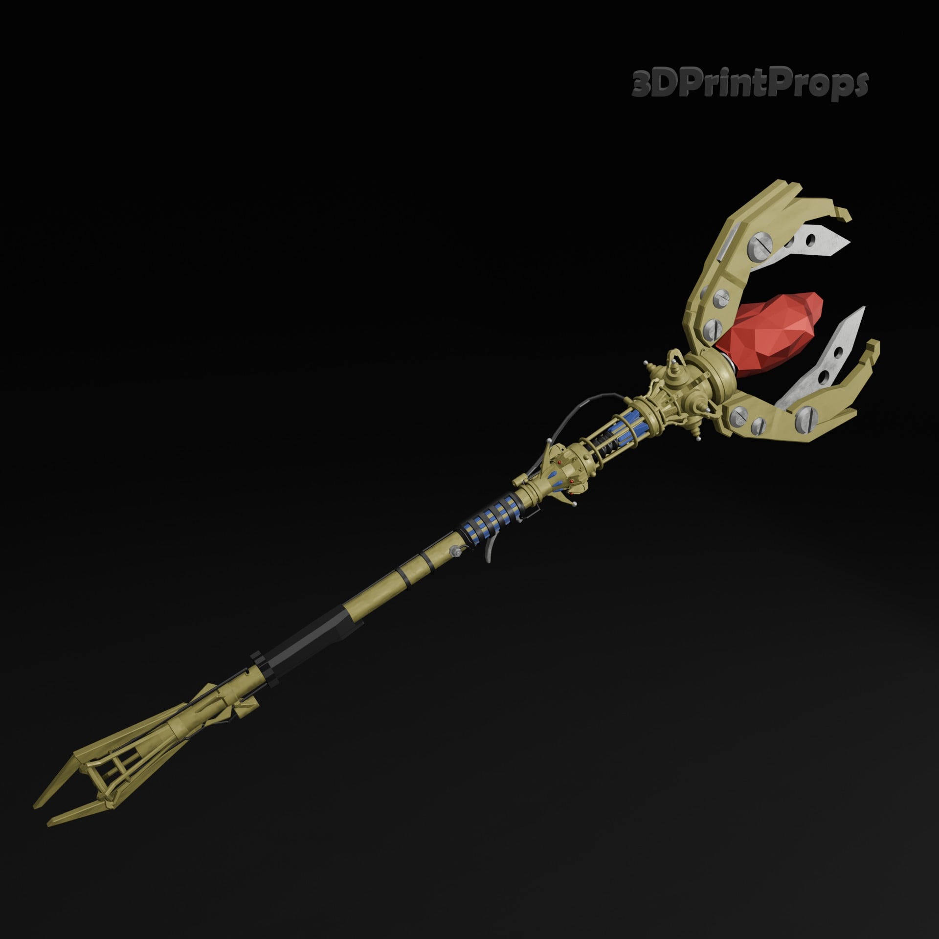 Staff of Fire 3d model