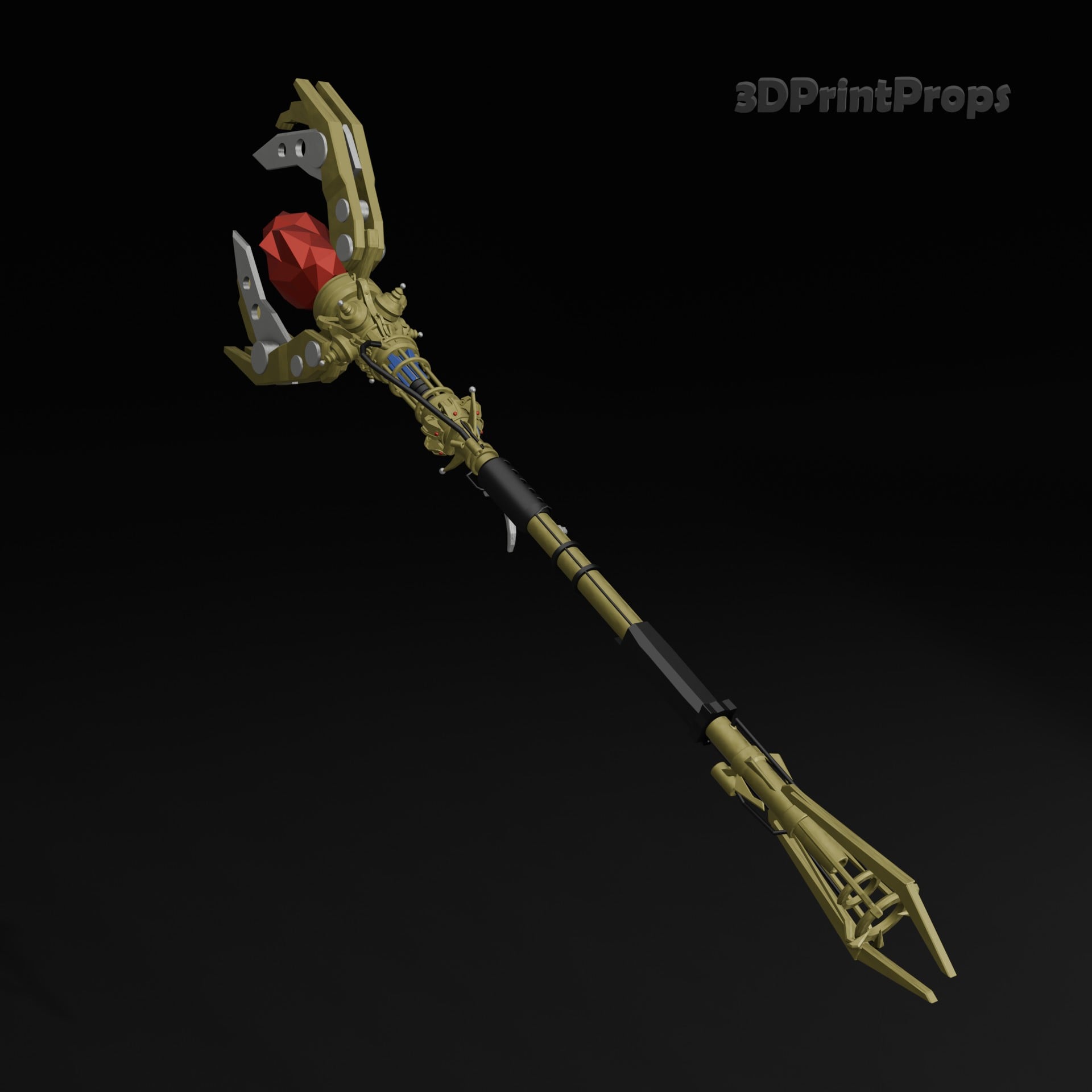 Staff of Fire 3d model