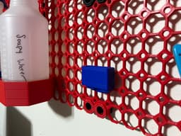 Multiboard Tape Measure Storage Clip 3d model
