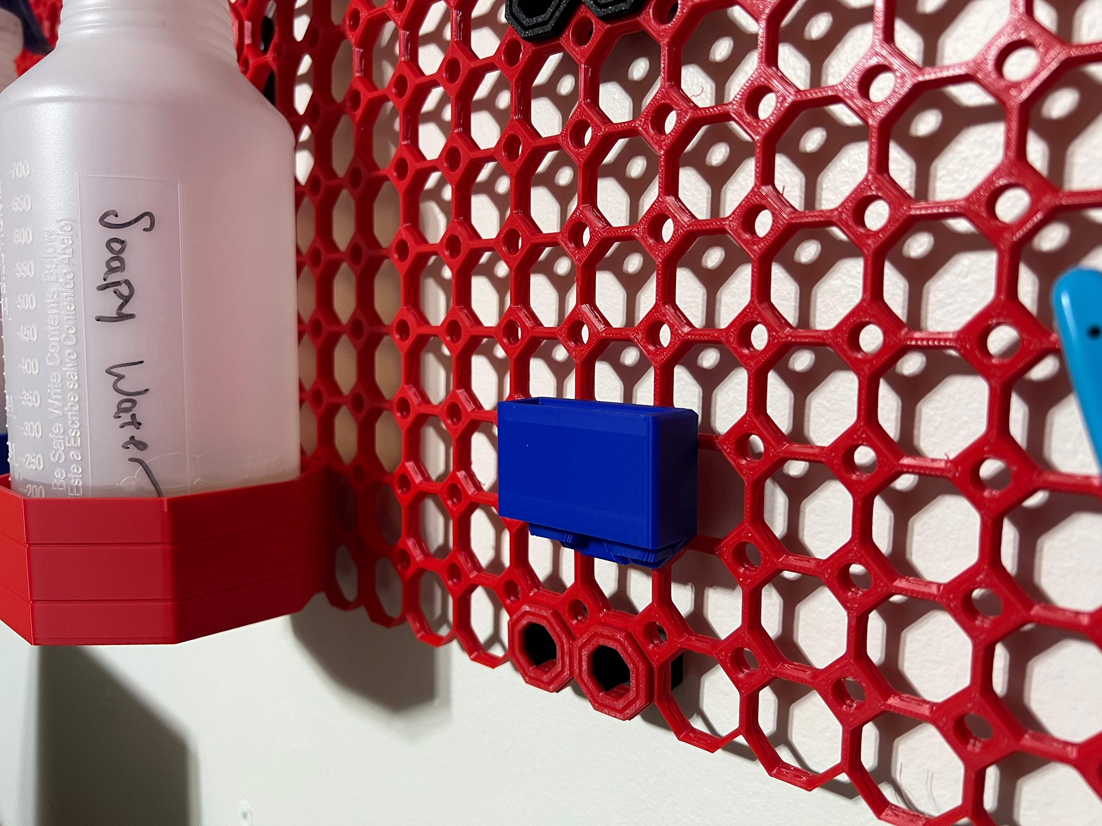 Multiboard Tape Measure Storage Clip 3d model