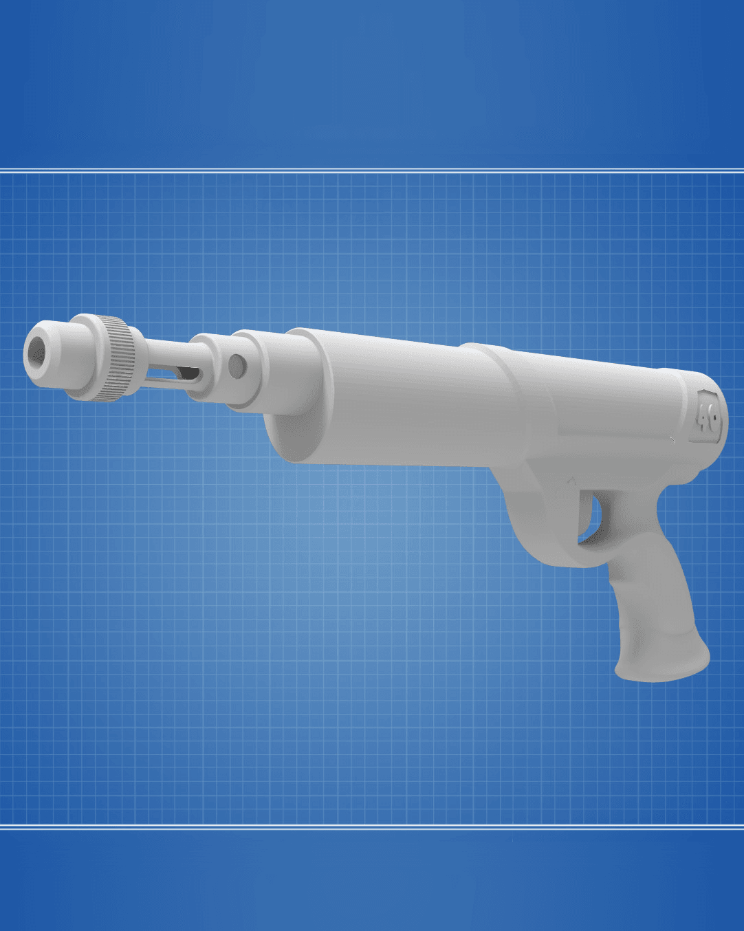 ESB Pulse 40 Blaster - Star Wars 3d model