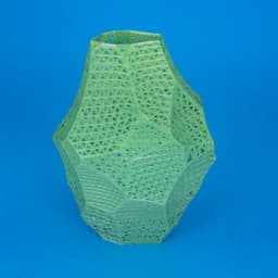 Wireframe Flint Vase 3d model
