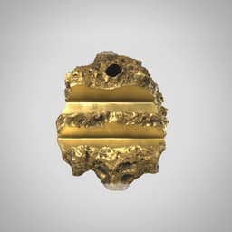 Gold Nugget PhoneStand 3d model