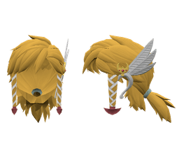 Snowquill Headdress 3d model
