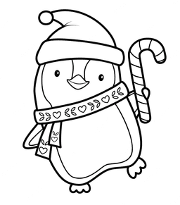 Penguin Cookie Cutter 3d model