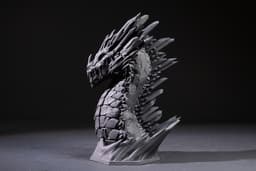 Ice Dragon (Pre-Supported) 3d model