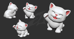 Maneki Neko 3d model
