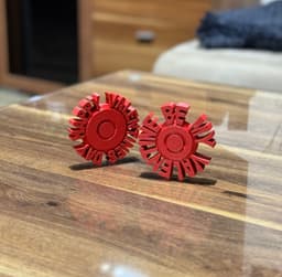 VALENTINES DAY FIDGET SPINNER (PRINT IN PLACE) 3d model