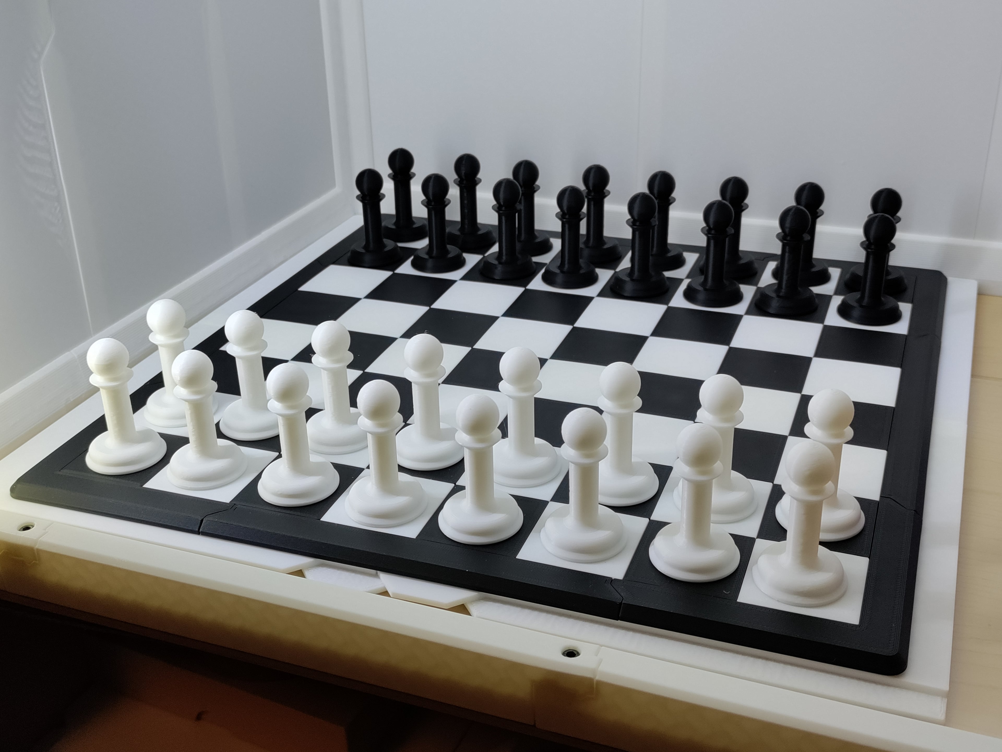 Memory Chess Set 3d model