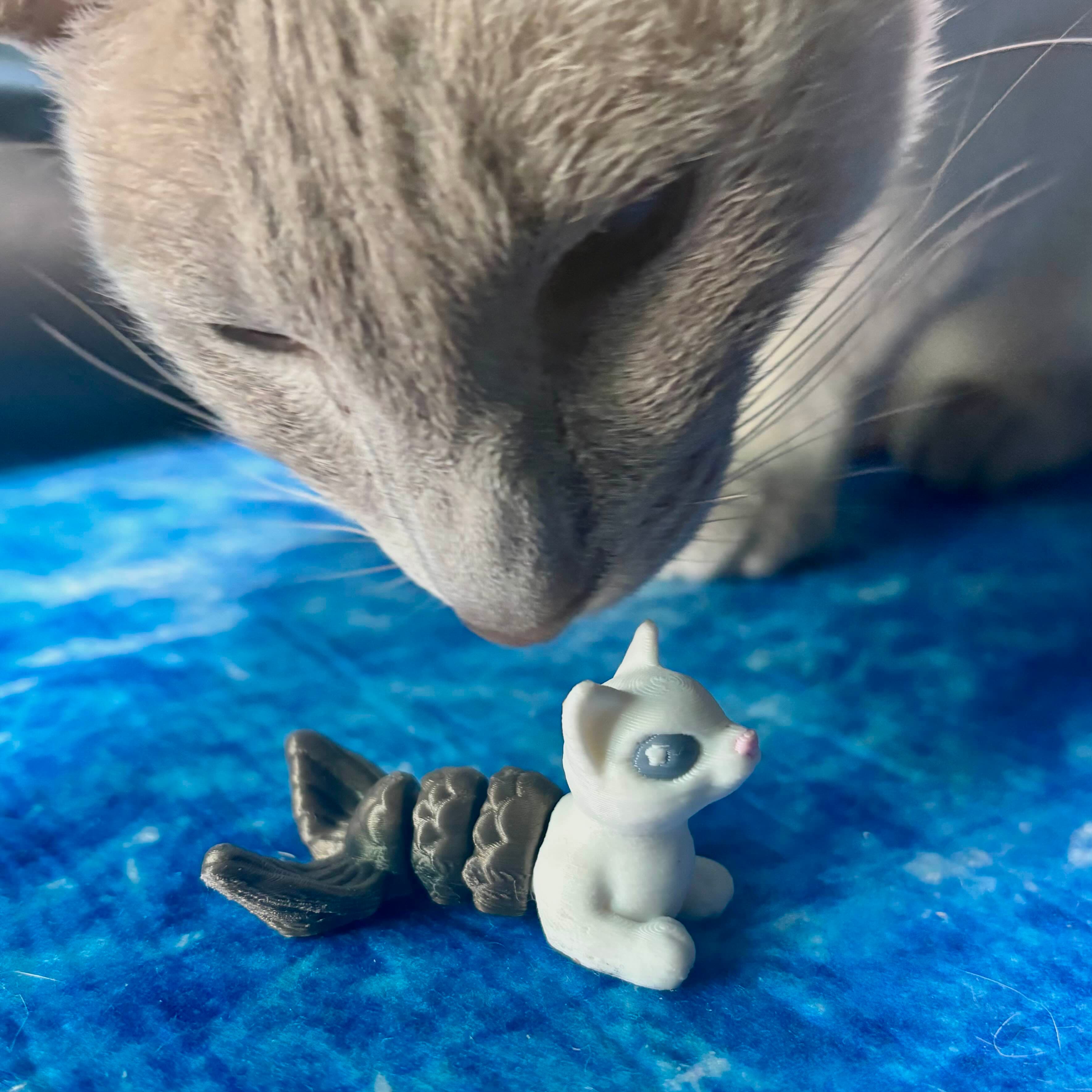 Willow the Purrmaid
Printed in Polymaker White and Bambulabs pink bronze and blue grey