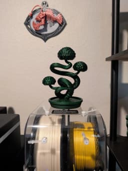 Twisted Bonsai Tree - Fantasy Decor 3d model