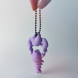 Lobster Flexi Keychain 3d model