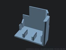 Sidewinder X1 V4 - Left X-Axis Cover 3d model