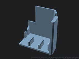 Sidewinder X1 V4 - Left X-Axis Cover 3d model