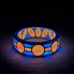 Pomegranate Enamel Ring Base 3d model