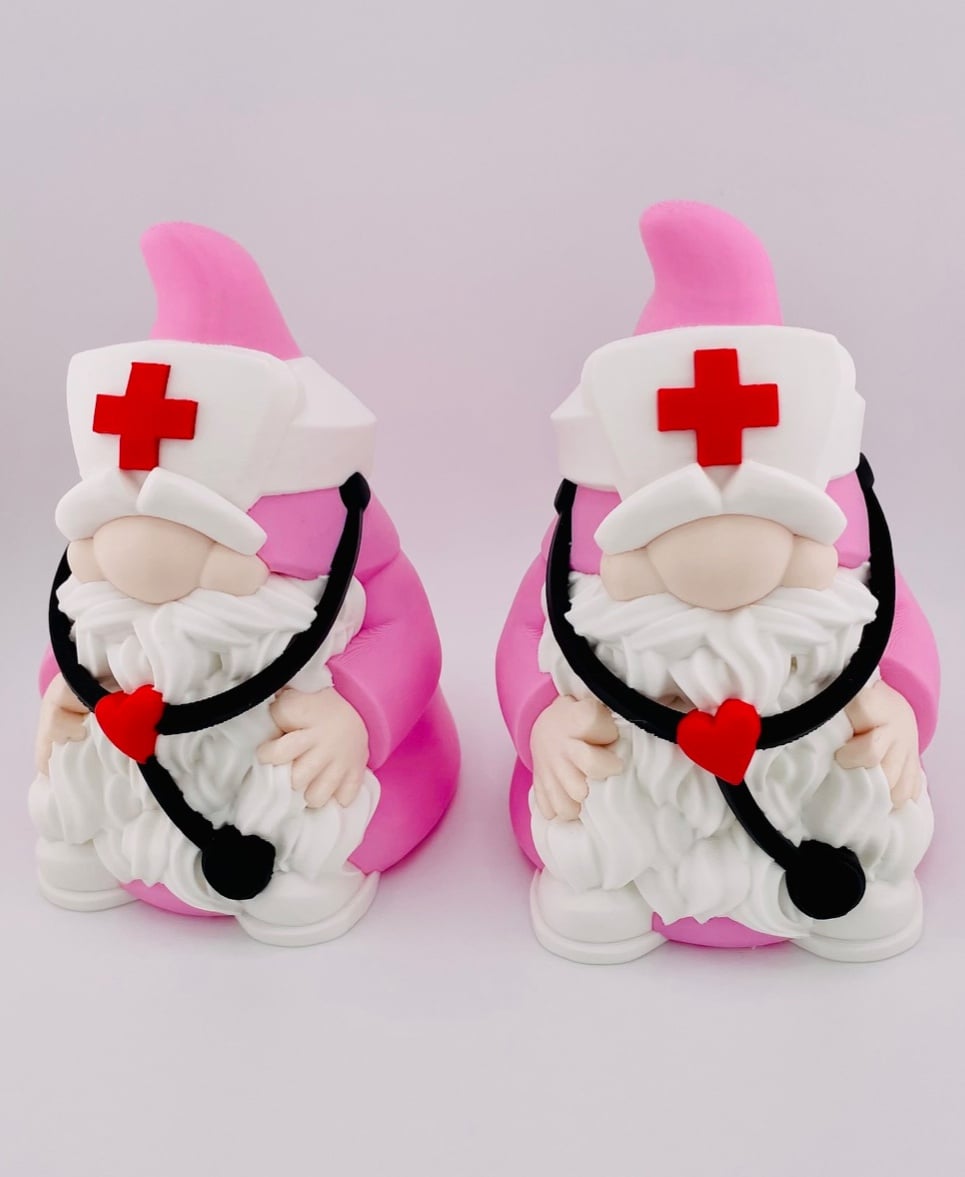 Medical Gnome -Nurse 3d model