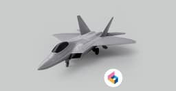 F-22 Raptor 3d model