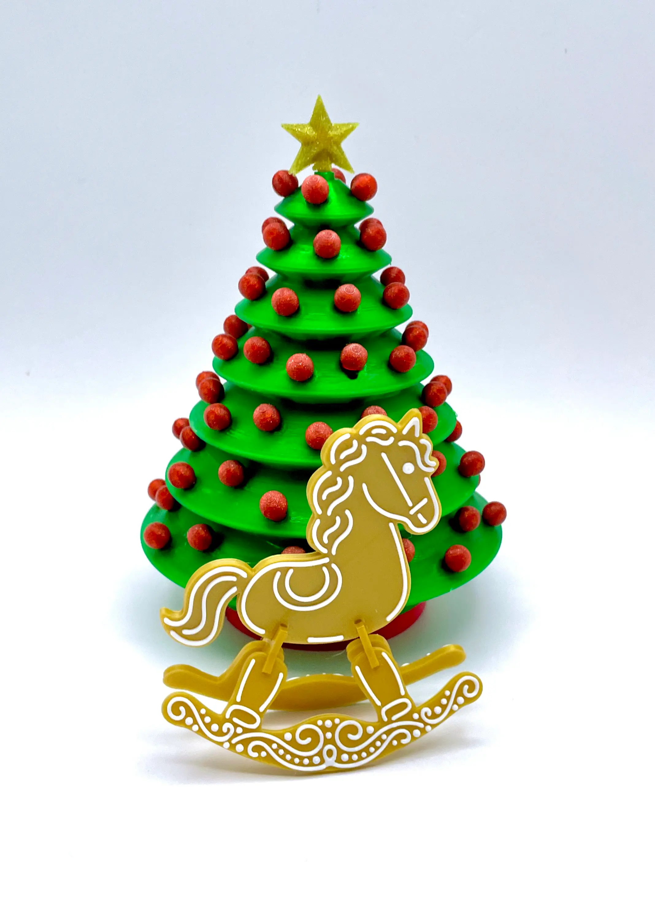 Gingerbread Rocking Horse V2 - So fun! - 3d model