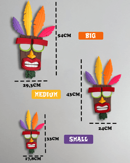 Aku Aku Mask 3d model