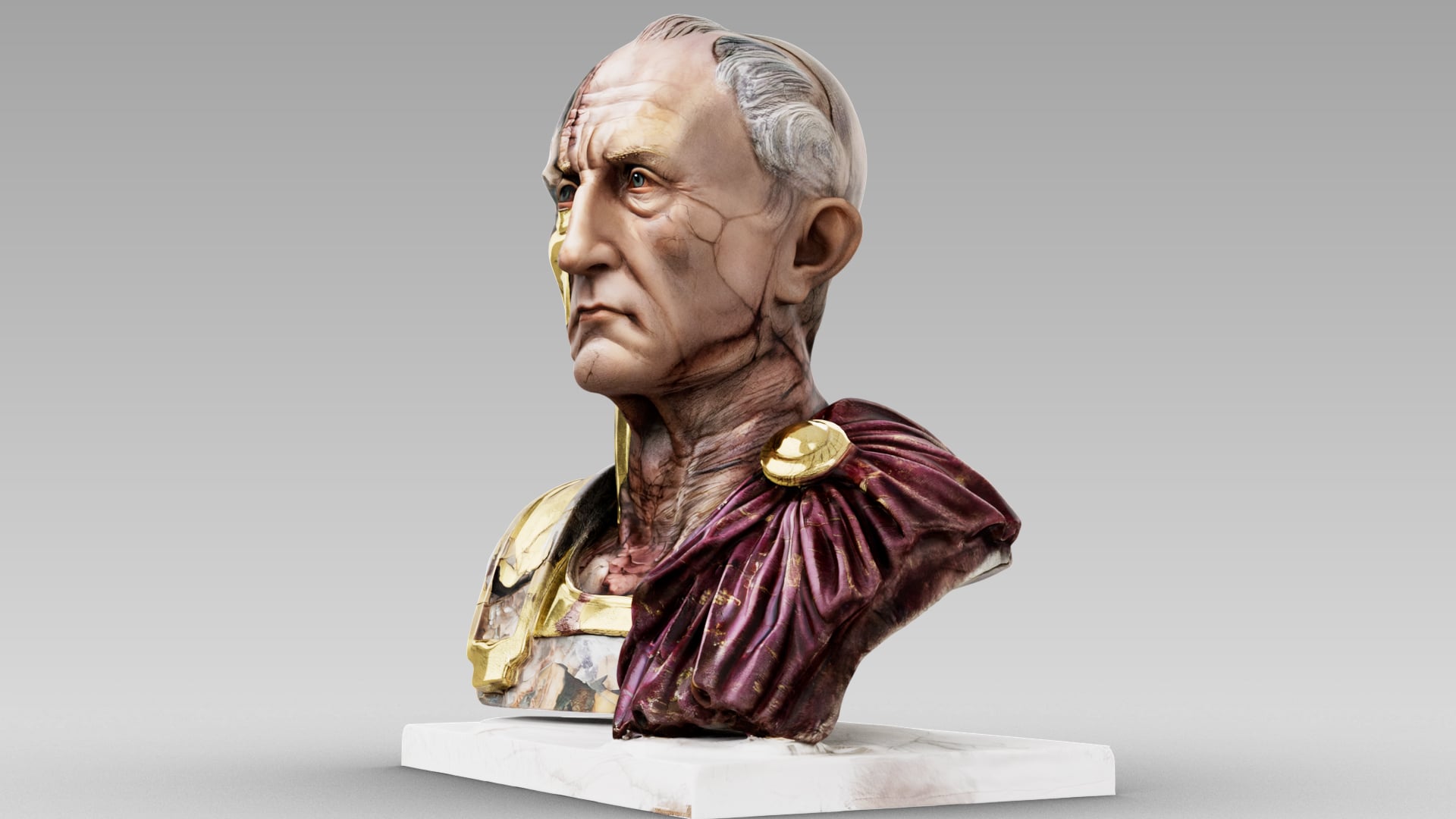 Julius Caesar 3d model