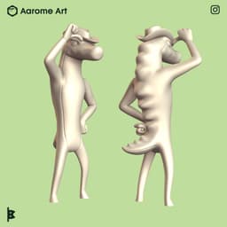 Gummigoo The Amazing Digital Circus 3d model