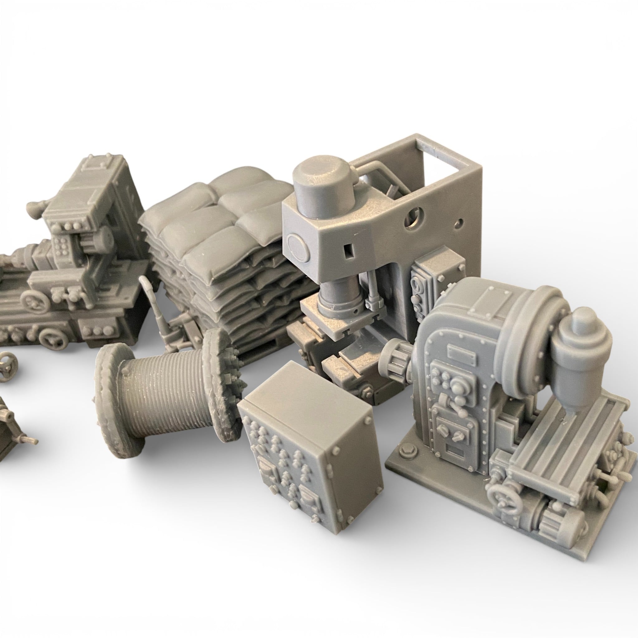 Factory Machines 3d model