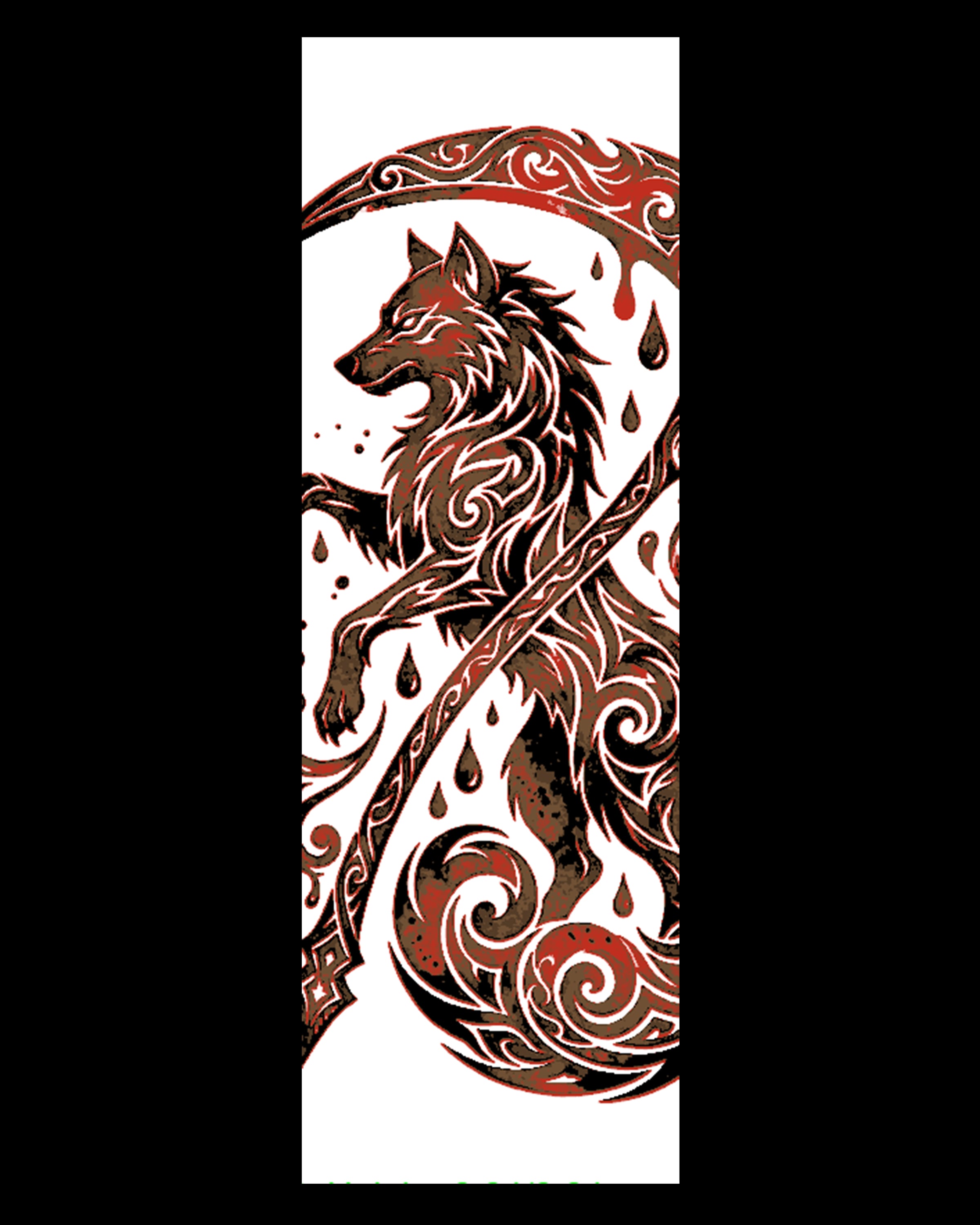 Celtic Knotwork Style Bookmark Set 3d model