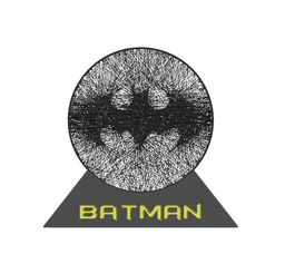 BATMAN STRING-ART / DC UNIVERSE / COMICS (V1) 3d model
