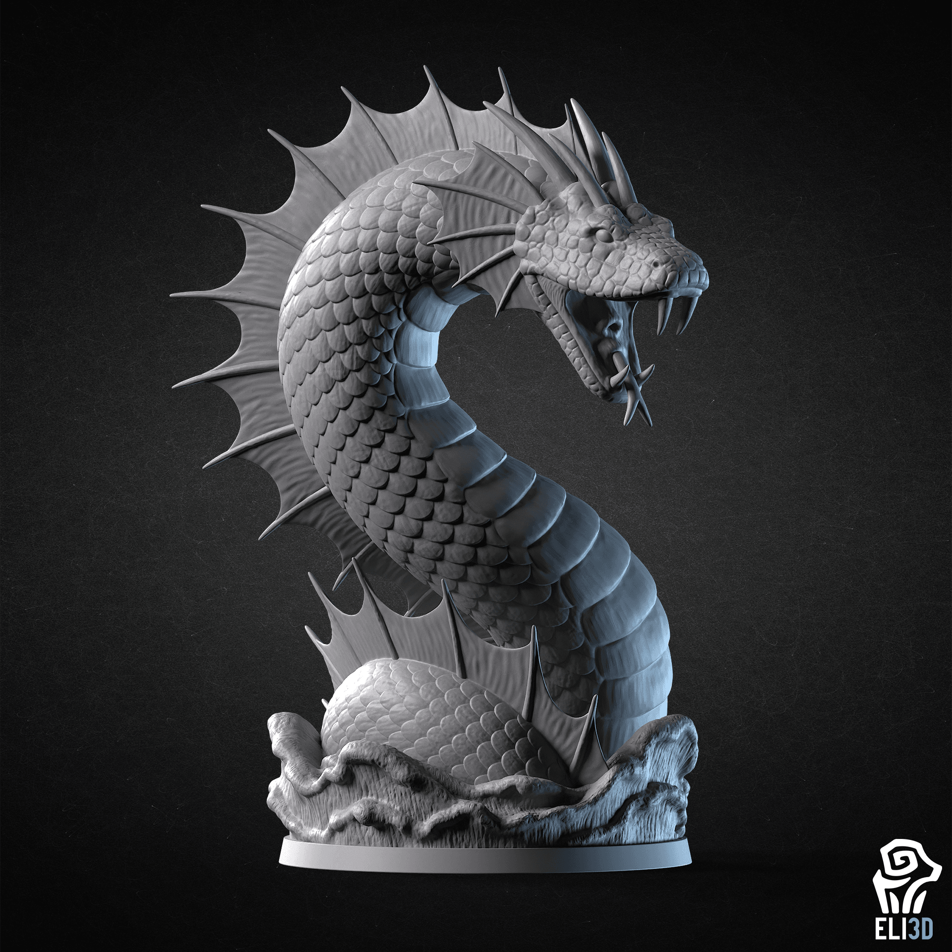 Sea Dragons 3d model