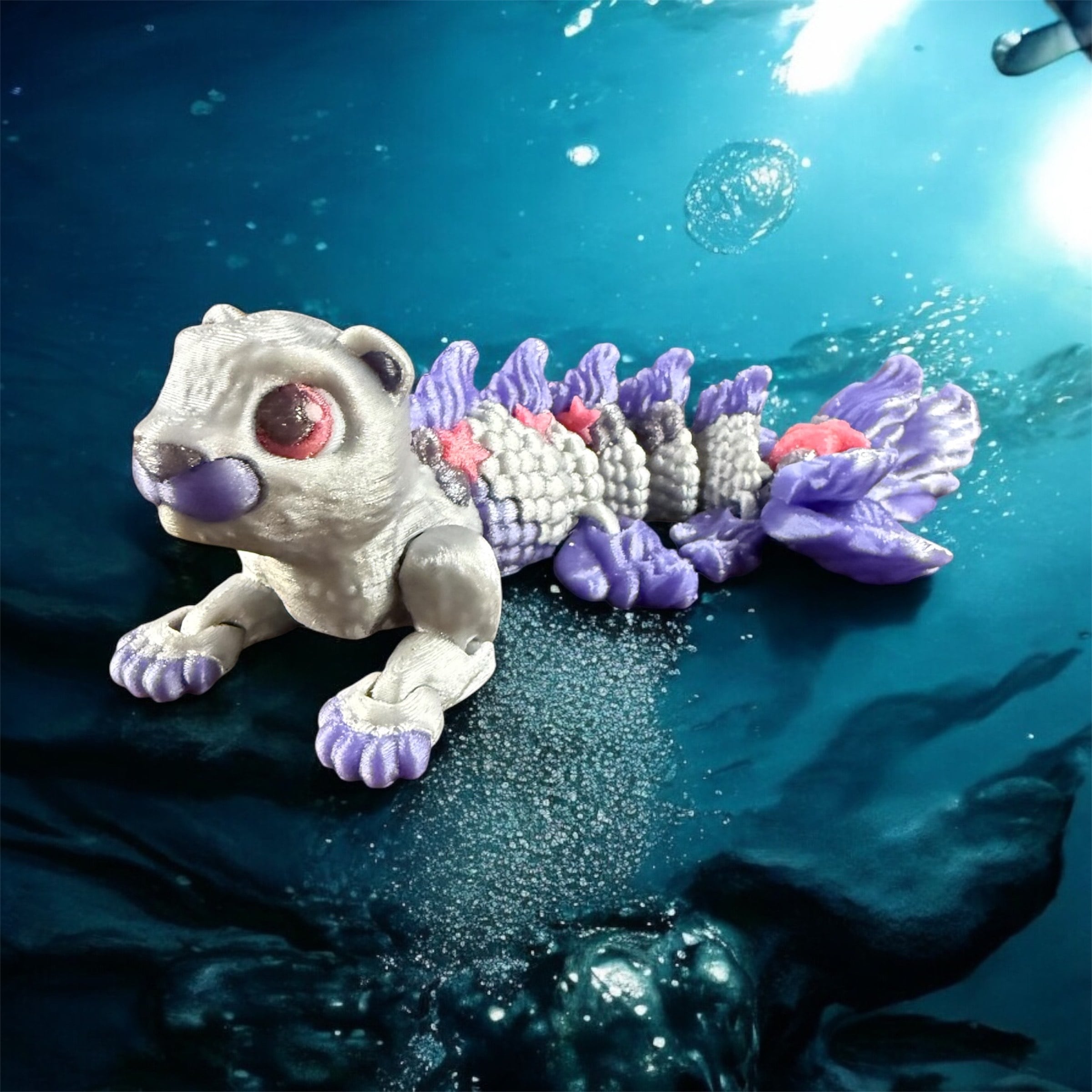 Aquarius the Mermaid Otter 3d model