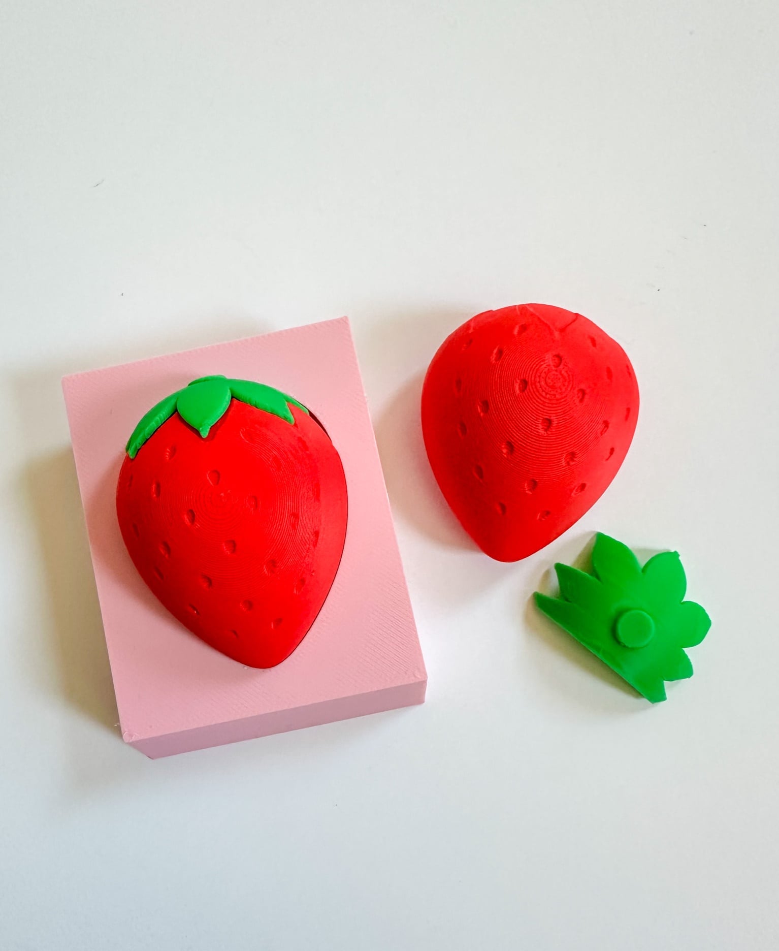 Strawberry Layered Fidget 3d model