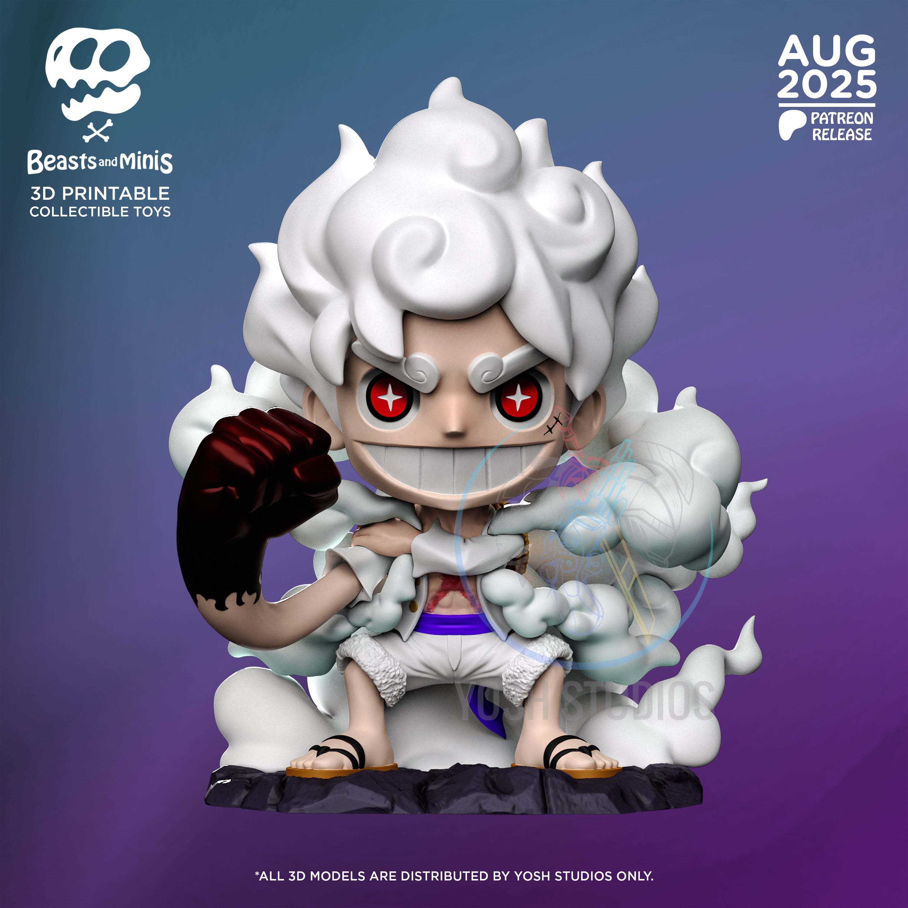 Pirate King Mini 3D Printer STL File 3d model
