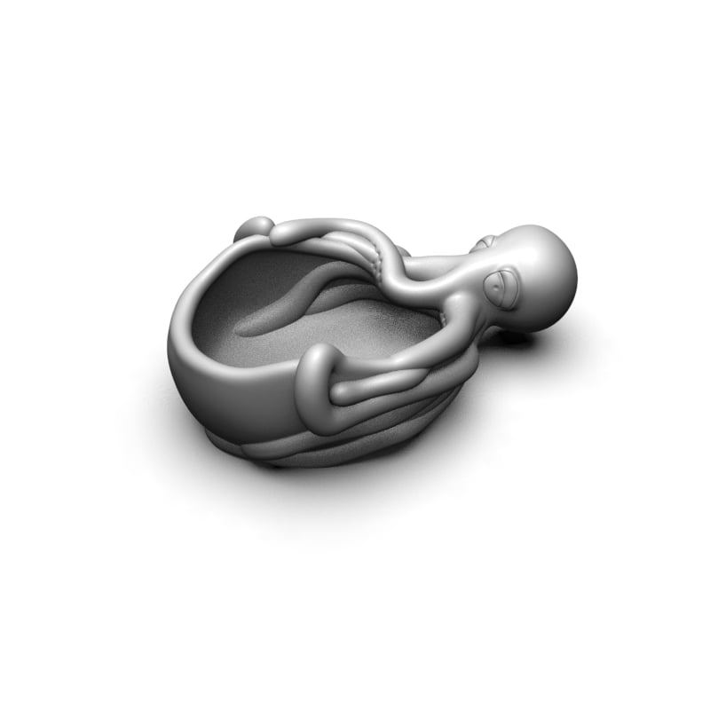 Octopus pot 3d model
