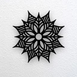 Mandala Wall Art 3d model