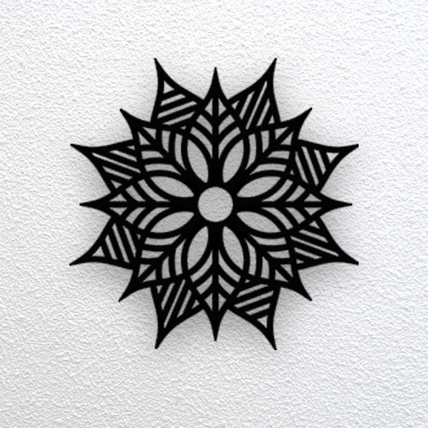 Mandala Wall Art 3d model