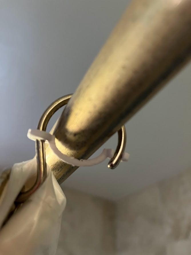 Hook closure clip 3d model