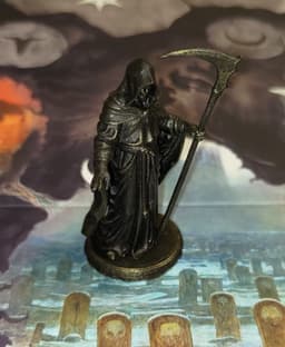 Death statue 3d model