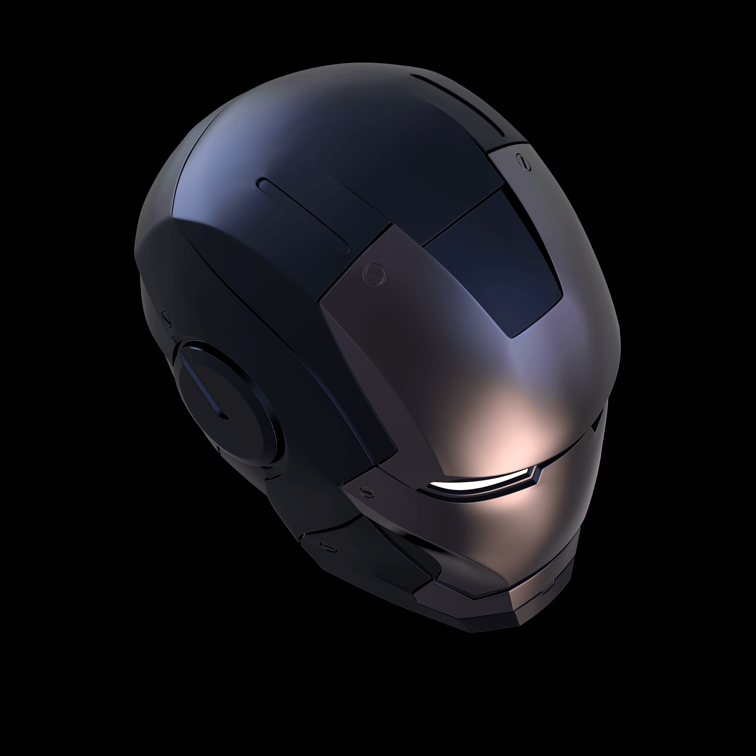Iron Man MK7 Stealth Helmet 3d model
