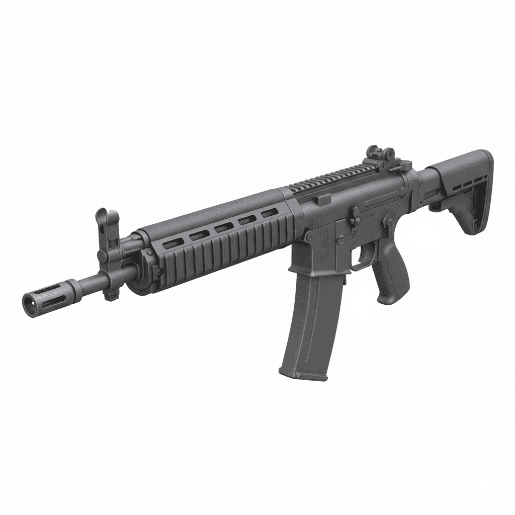 Gun G41 Historic Battle Rifle 3d model