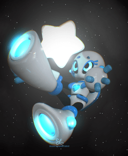 L41K4 - Robot Among the Stars 3d model