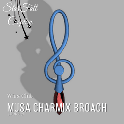 Musa Winx Charmix Bundle 3d model